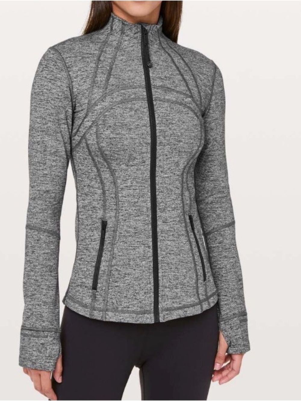 Lululemon Define Jacket Luon ~ 6 ~ Heathered Black